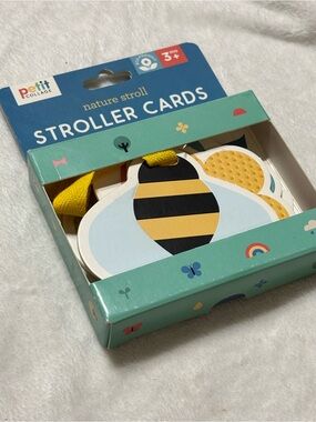 Petit Collage Nature Stroll Stroller Cards - Bee Design Baby Eco Friendly